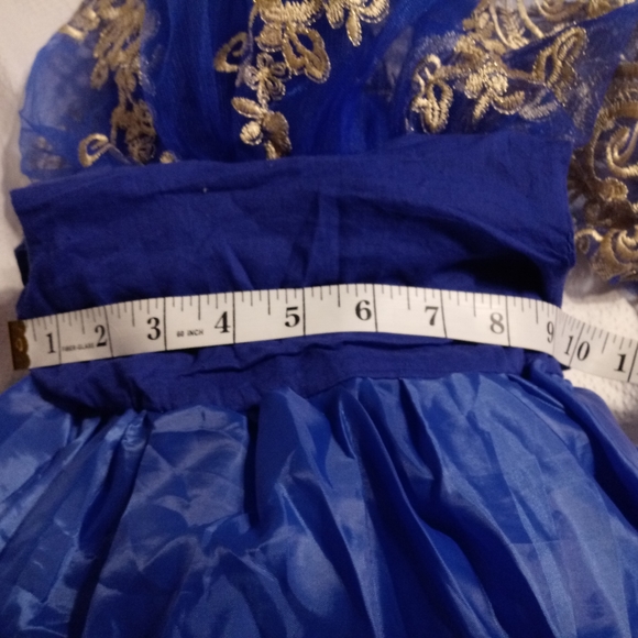 Infant pageant smash cake party tuti embroidered sequin removable bow lace dress - Picture 8 of 11